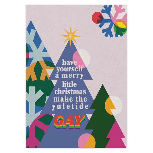 Make the Yuletide GAY Holiday Greeting Card