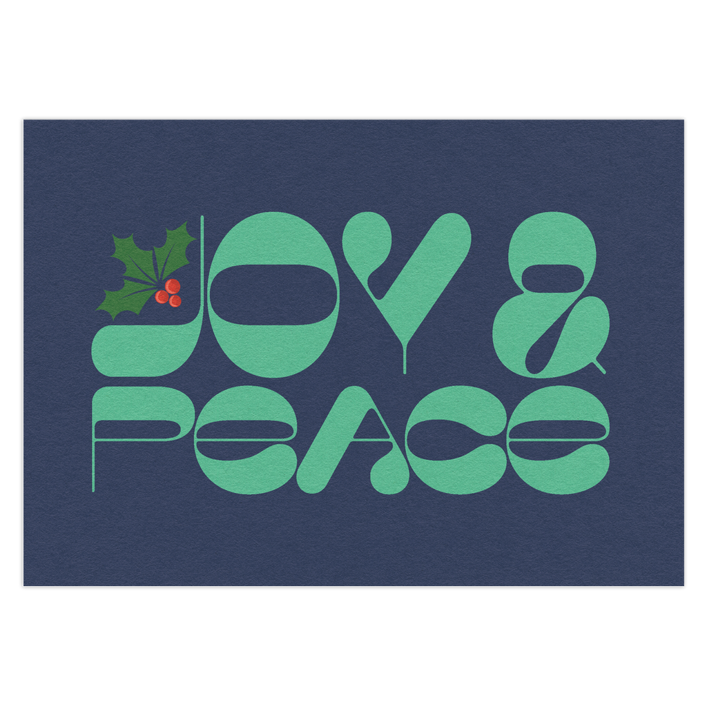 Joy & Peace Holiday Card