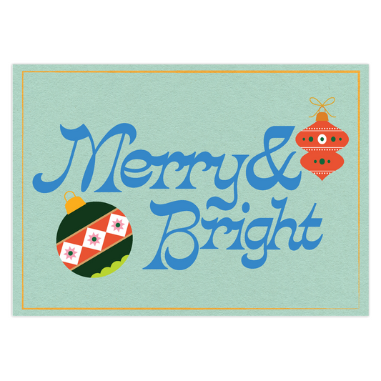 Merry & Bright Card